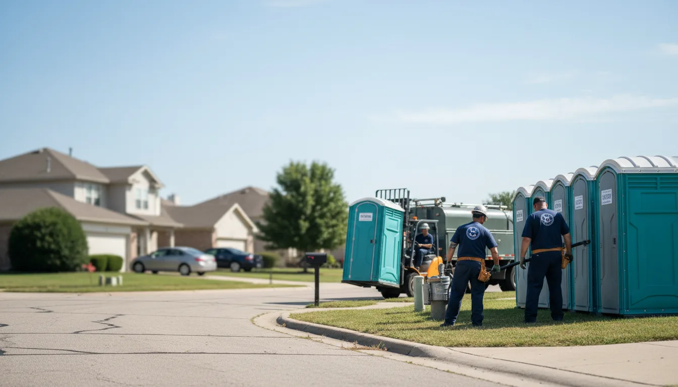 Porta Potty Rental in New Athens, IL near me